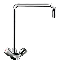 DELABIE Mél. monotrou 45 l/min, bec orient. L.300, croisillons