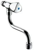 DELABIE Robinet d'évier M1/2" mural avec bec orientable L.150