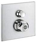 DELABIE Boîtier encastré étanche pr mit. thermostatique dche - kit 1/2