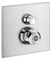 DELABIE Boîtier encastré étanche pr mit. thermostatique dche - kit 1/2