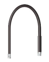 DELABIE Flexible cuisine qualité alimentaire FF1/2" noir L.0,95 m
