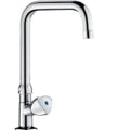 DELABIE Rob. pilier M1/2" avec tête à clapet Long-Life H.190 L.150