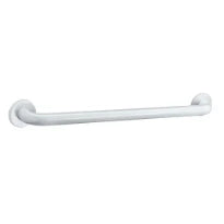 POIGNEE DELABIE 600 - 32 blanc série basic éco barre de relèvement fixe inox epoxy blanc