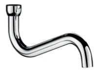 DELABIE Bec tube orientable, dessous Ø22 L.200, écrou 3/4"+BJ laiton