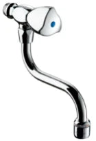 DELABIE Robinet d'évier mural M1/2" avec bec orientable L.200