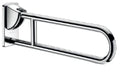 Delabie 650 barre de maintien relevable - 180 o 32 inox poli inox 304 brillant poli -fixations invisibles