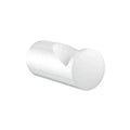 DELABIE Patère crochet Inox époxy blanc