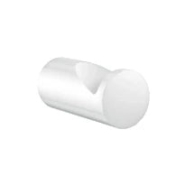 DELABIE Patère crochet Inox époxy blanc