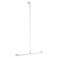 DELABIE Barre de maintien en T Basic Ø32 1150x500 époxy blanc
