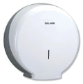DISTRIBUTEUR PAPIER DELABIE 1 310 - 120 o 320 ! blanc abs . distributeur de papier wc avec serrure