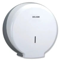 DISTRIBUTEUR PAPIER DELABIE 1 310 - 120 o 320 ! blanc abs . distributeur de papier wc avec serrure