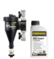 Fernox TF1 séparateur de boue avec aimant 4/4 x 4/4 - avec filtre fluid 500 ml