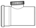 VAILLANT inspectieluik diam 160mm pp