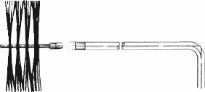 BOSCH Brosse de nettoyage en nylon