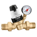 REDUCTEUR PRESSION CALEFFI 3/4 temperature haut avec manometre