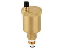 Caleffi automatische ontluchter minical met voetklep 1/2" messing