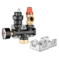 Caleffi kunststof expansievatconsole 3/4" 2,5bar