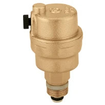 Caleffi 502 Robocal purgeur automatique 3/8 M - laiton - avec clapet d'isolement