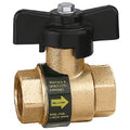 Caleffi kogelafsluiter met keerklep 3/4"