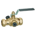 CLAPET ANTI-RETOUR CALEFFI 22MM EA avec vanne et raccord a compression