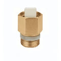 Caleffi 561 vanne d'arrêt pour purgeur 3/8 x 1/2 M - laiton
