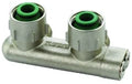 Simplex H-onderblok aanvoer/retour omdraaibaar haaks 3/4" x 3/4"EK
