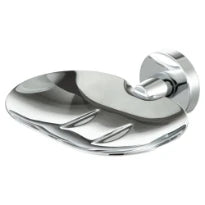 GEESA Nemox Porte-savon avec plat laiton
