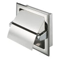 PORTE PAPIER WC GEESA STANDARD 16 - 16 ! inox modèle à encastrer avec couvercle