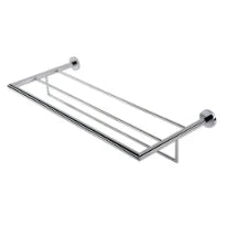 Geesa Nemox porte-serviette 60 - 26 o plateau serviettes avec suspension - chromé