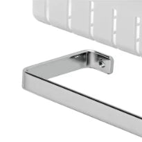 Geesa Frame panier de douche avec insert blanc - chromé