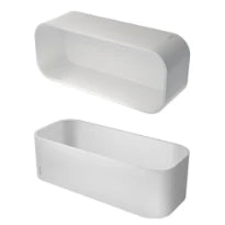 Geesa Frame panier de douche multiBasket - tablette blanc - chromé