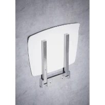 SIEGE RABATTABLE NOVELLINI 38 - 37 o 7 ! blanc Montage mural Poids max. 150kg