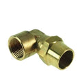 VSH Bicone Gaz coude 90° FF 12 x 1/2 F
