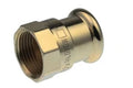 VSH Xpress Cuivre Gaz raccord de transition FF 15 x 1/2 F