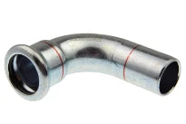VSH Xpress acier zingué coude 90° MF 54 x 54 mm