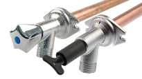 VSH Polaris robinet de façade antigel avec poignée 15 mm x 3/4 (longueur encastrée 110 - 400 mm) - Belgaqua