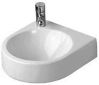 Duravit Architec lave-mains 360 x 380 mm - blanc - avec trou de robinet droite - sans trop-plein
