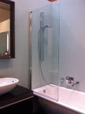 AQUACONCEPT Bath Xower X23 pare-bain en 1 partie de 180° largeur 700 mm