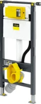 Viega Prevista Dry élément WC 3-6 l - 1120 x 500 mm - avec set de fixations - PP-coude avec réduction