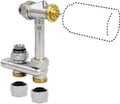 Jaga set 102 low H2O Crossflow sol avec bouton manuelle MA - raccordement 16/2 mm - Chauffage et refroidissement