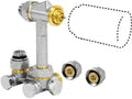 Jaga set 103 low H2O mur avec bouton thermostatique JW - raccordement 15 mm