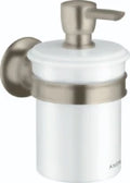 DISTRIBUTEUR SAVON AXOR MONTREUX nickel brossé avec support