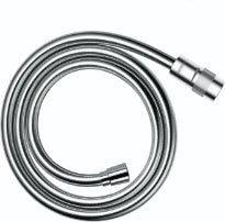 Hansgrohe Isiflex flexible de douche 1/2 x 1600 mm - chromé - 1 écrou conique et 1 écrou cylindrique