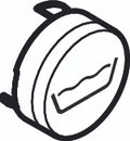 Hansgrohe ET bouton-poussoir symbole baignoire