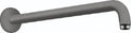 Hansgrohe Universal bras de douche modèle mural 1/2 x 389 mm - noir chromé brossé