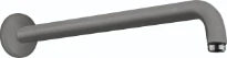 Hansgrohe Universal bras de douche modèle mural 1/2 x 389 mm - noir chromé brossé