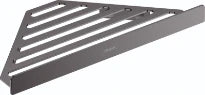 Hansgrohe AddStoris panier porte-savon noir chromé brossé