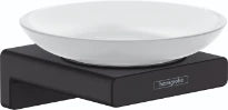 HANSGROHE AddStoris porte-savon noir mat