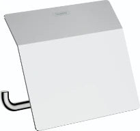 Hansgrohe AddStoris porte-rouleau avec couvercle chromé
