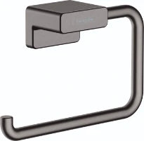 Hansgrohe AddStoris porte-rouleau sans couvercle noir chromé brossé
